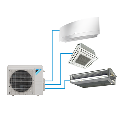 Multi-Zone Daikin AURORA - 2 and 3 zones-1 Multi-Zone Daikin AURORA - 2 and 3 zones-1