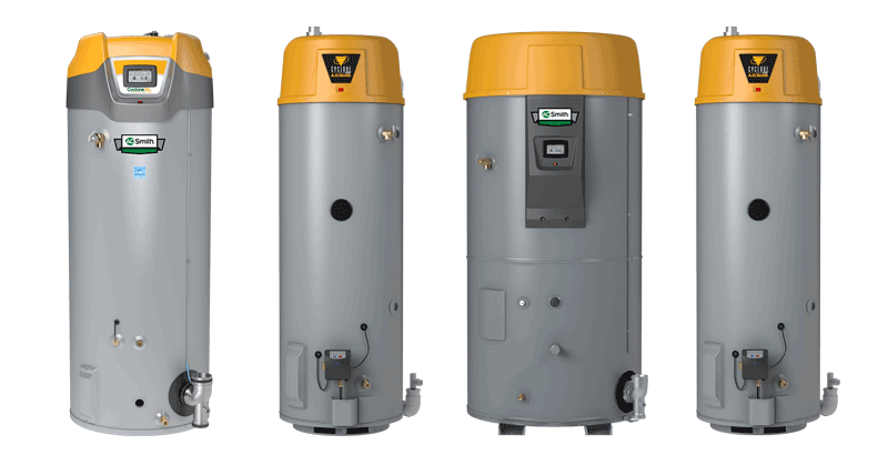 AO Smith Gas Fired Water Heater - Cyclone Mxi Series