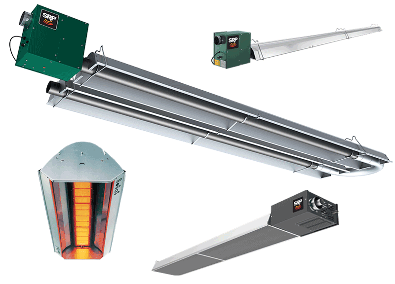 Superior Hanging Radiant Heaters